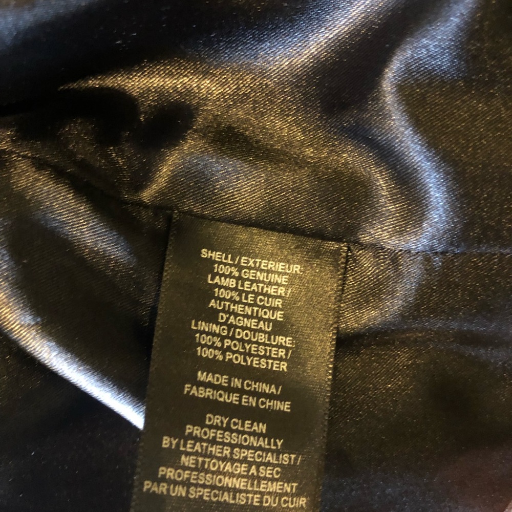 Sam Edelman Leather Jacket - Picture 5 of 5